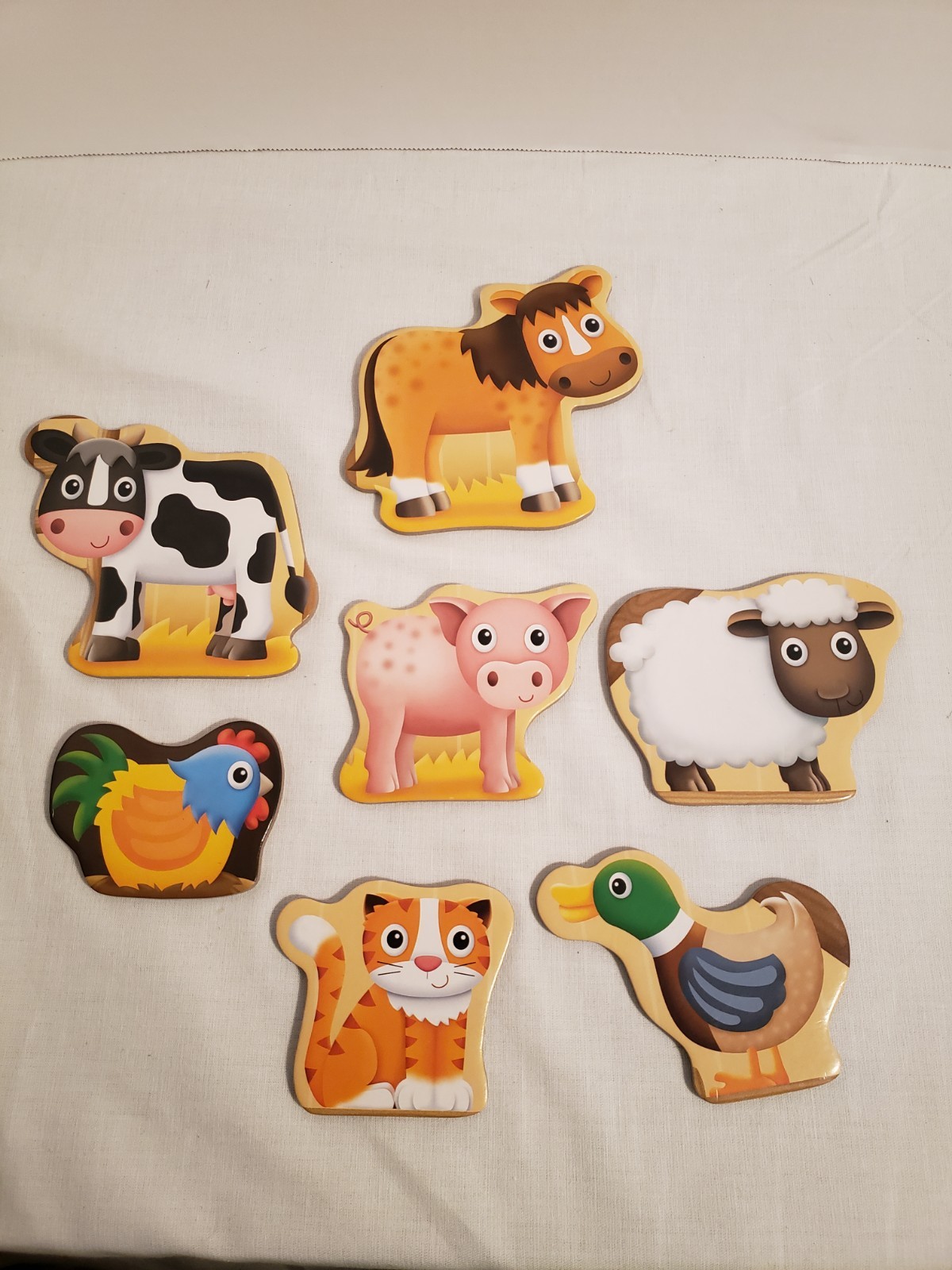 The Learning Journey My First Lift & Learn Puzzle – On the Farm: 7 Pcs