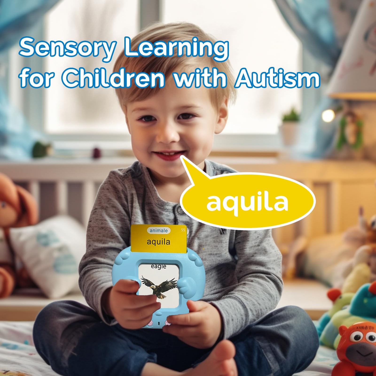 Bilingual English Italian Flash Cards – Talking Flash Cards for Kids, Pocket …