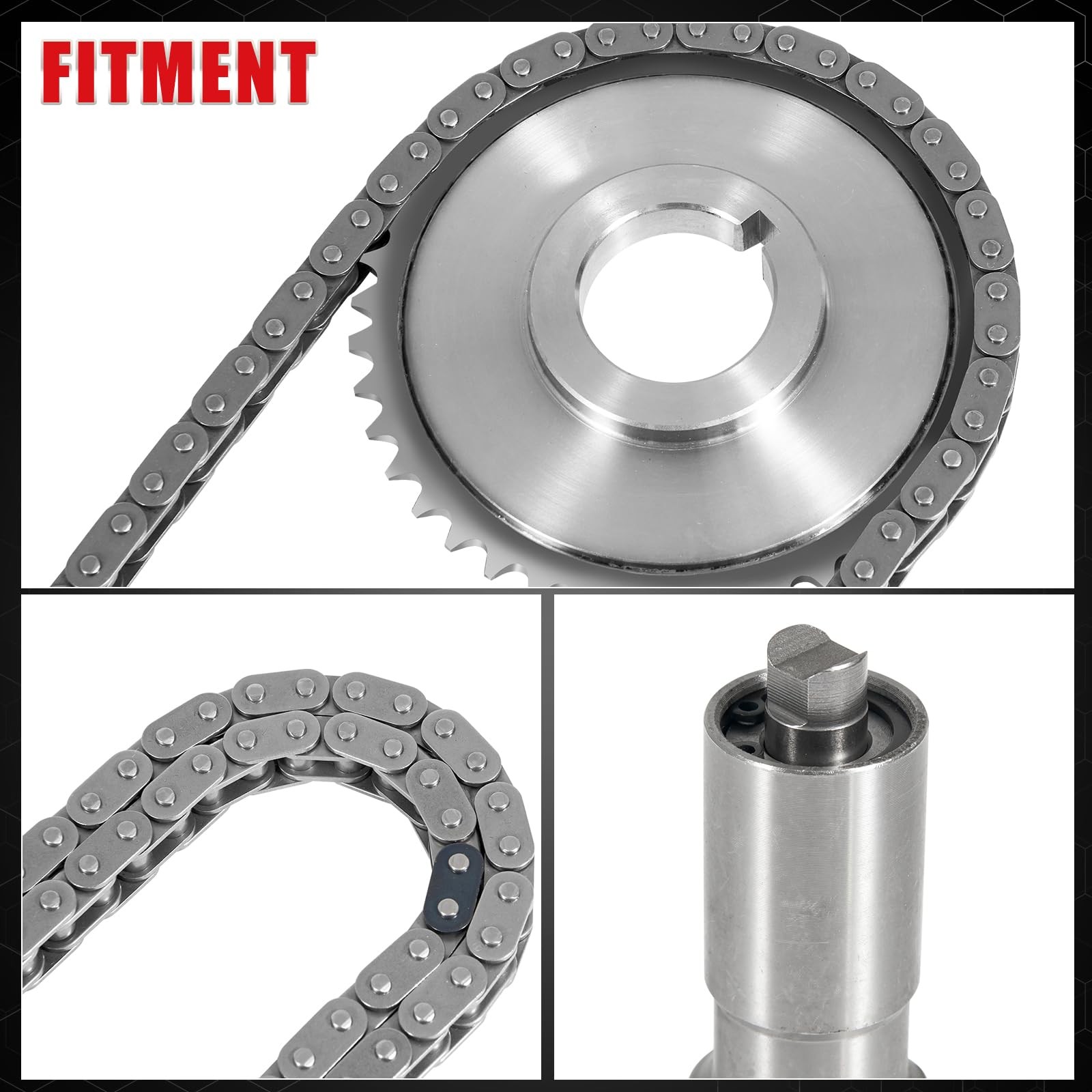 94201S Timing Chain Kit Tensioner Guide Rail Crank Sprocket Shaft 2.0L 2.2L 2.4L