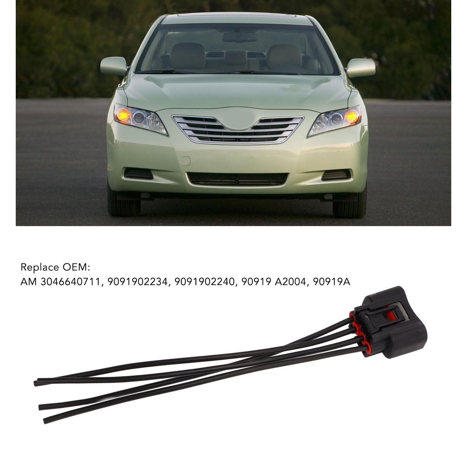 Replacement Ignition Coil Pigtail Connector Harness Durable For Chevy Prizm NEKI