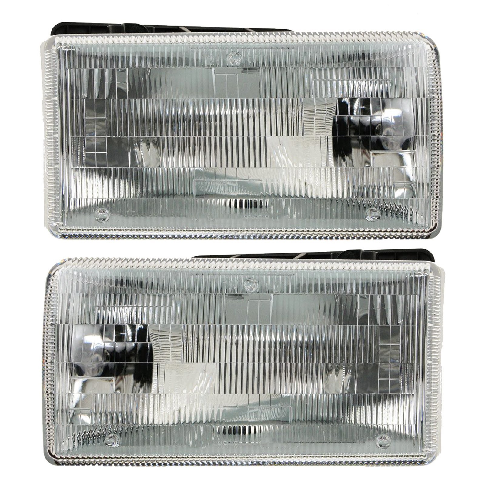 Dodge Dakota Headlight Assembly Kit Driver Passenger Side 1991-96 2 Piece Set