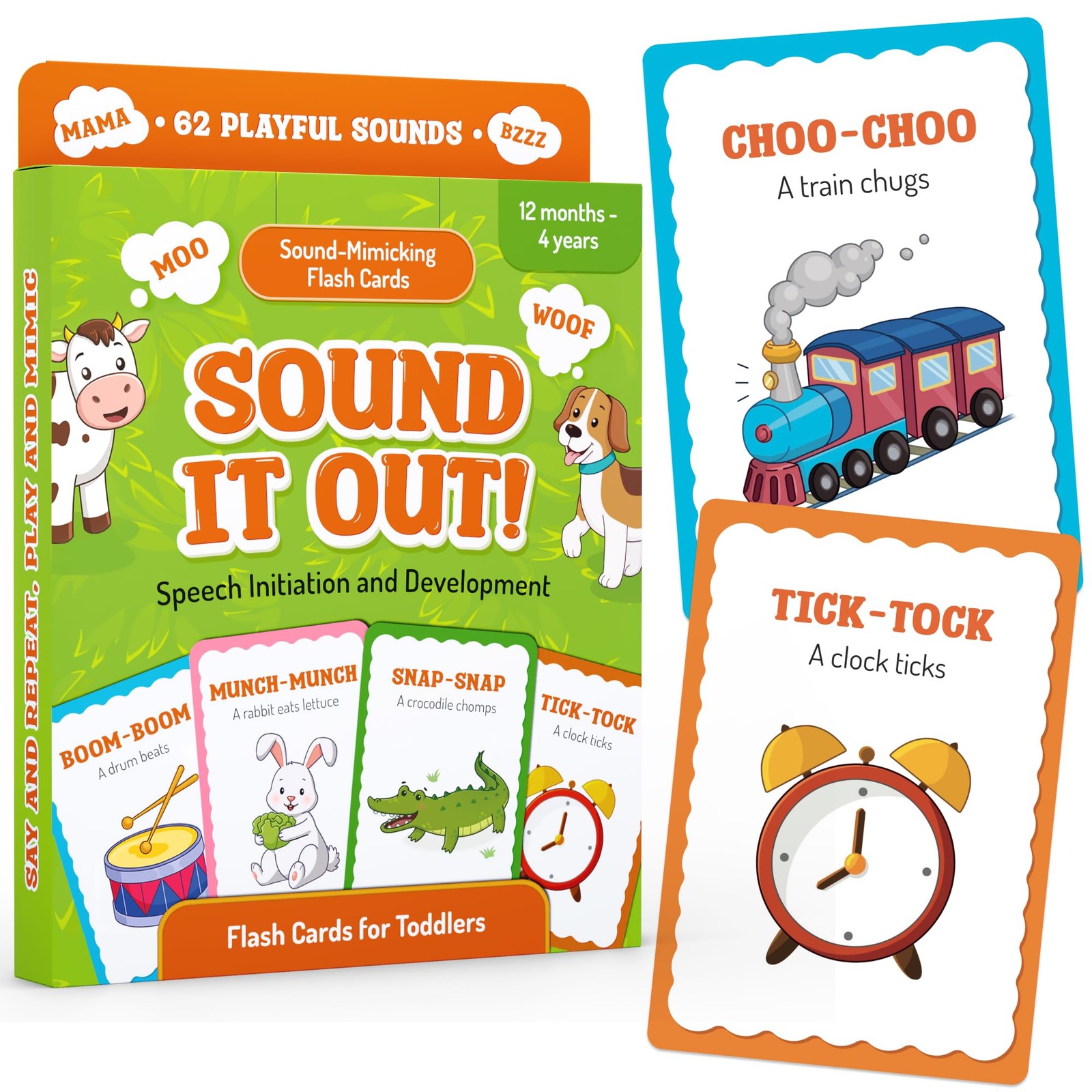 Speech Therapy Toys & Materials for Toddlers 1-3 & 3-4