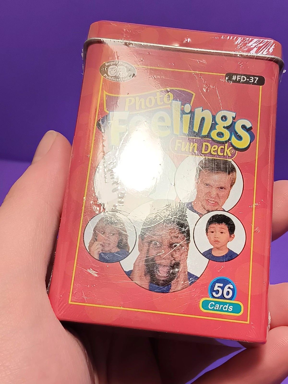 Super Duper Publications Photo Feelings Fun Deck FD-37 NEW SEALED Speech Therapy