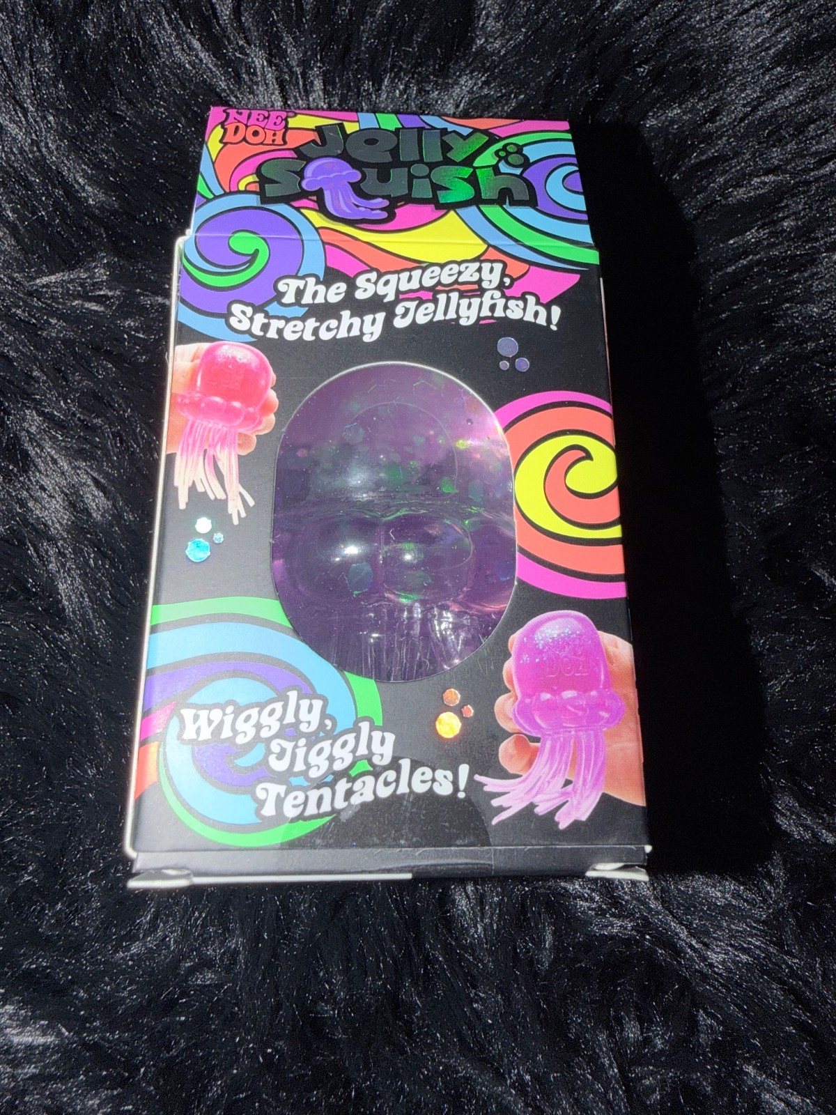 IN HAND AUTHENTIC Schylling NeeDoh Jelly Squish Purple – Jellyfish Ships FAST!