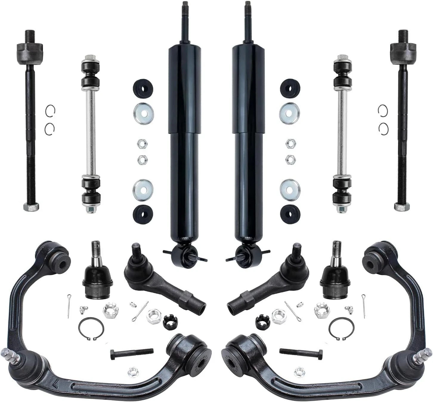 Detroit Axle – Front End 12pc Suspension Kit for Ford Ranger Mazda B2300 B2500