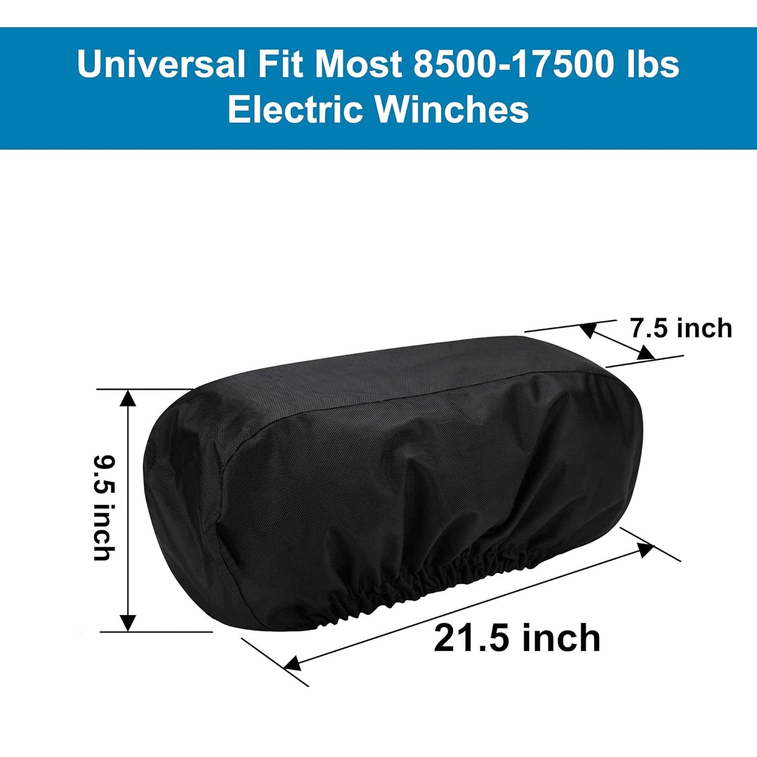 Winch Cover Waterproof Winch Dust Cover Heavy Duty Winch Protection Cover for El