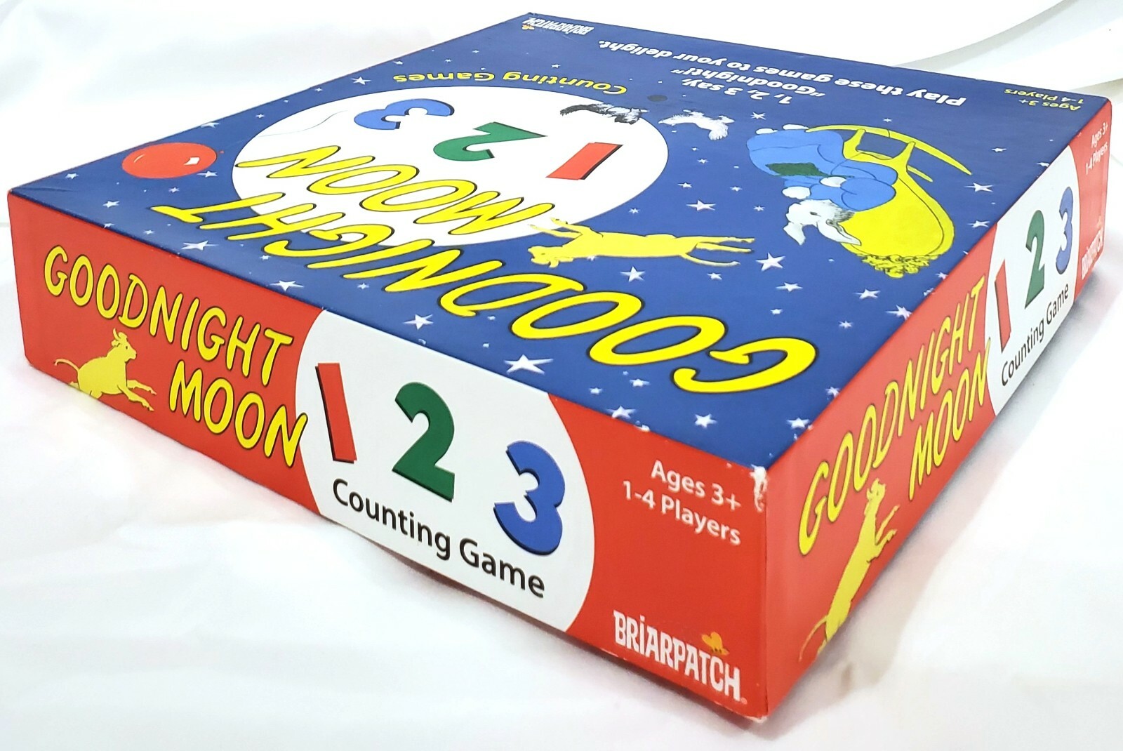 GOODNIGHT MOON 123 Counting Games Briarpatch teach learn numbers age3+ 1-4player