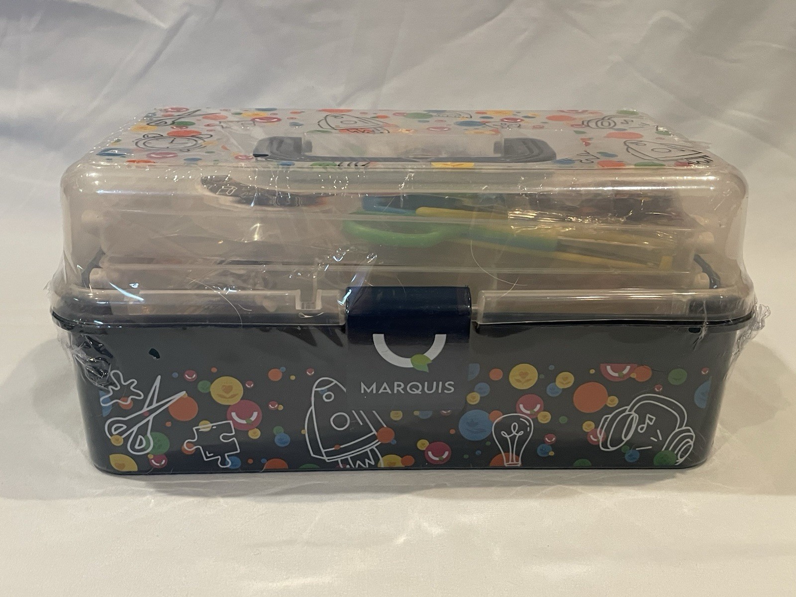 Marquis Educational Toys, 1 Backpack w/ Assorted Games & 1 Full Craft Carry Box