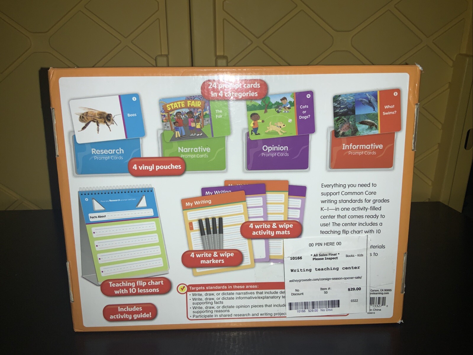 Writing Teacher Center For Common Core Standard