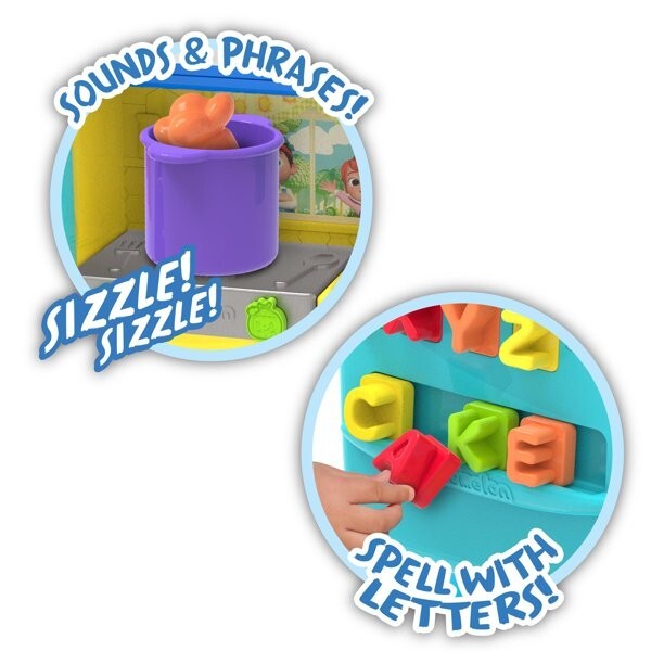 CoComelon Learning Kitchen, Learning & Education 34 Piece Kids Toy Playset NEW
