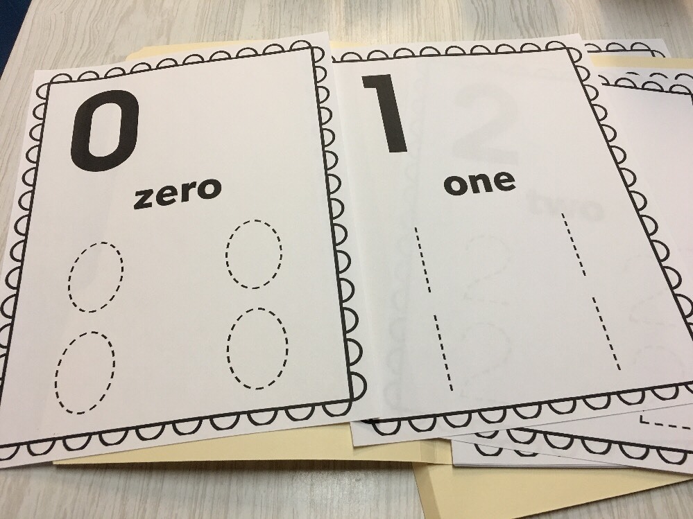 Early Writers Alphabet & Numbers – 52 Black Line Masters Sheets- Preschoolers