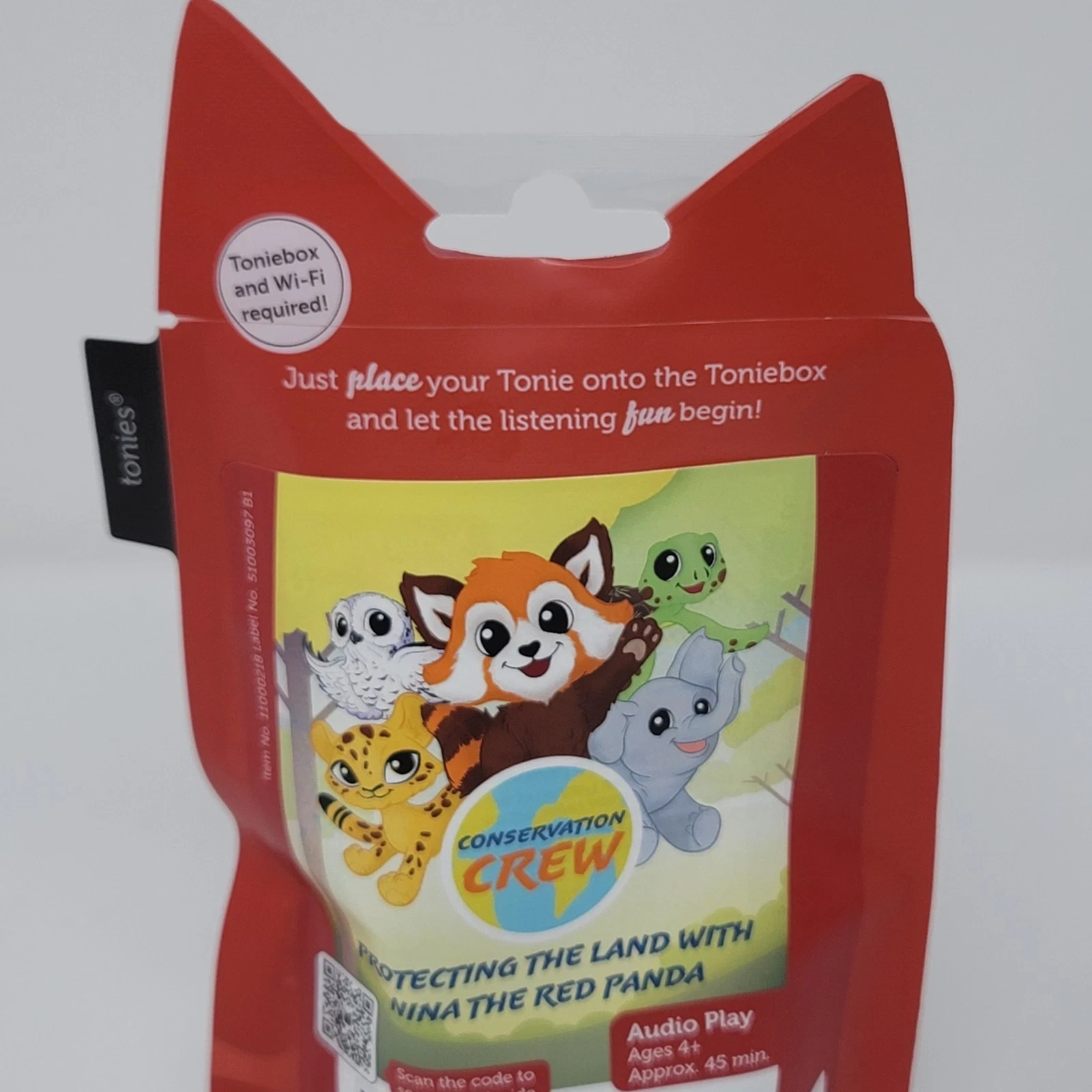 Tonies Protecting the Land with Nina the Red Panda Tonie Audiobook Children