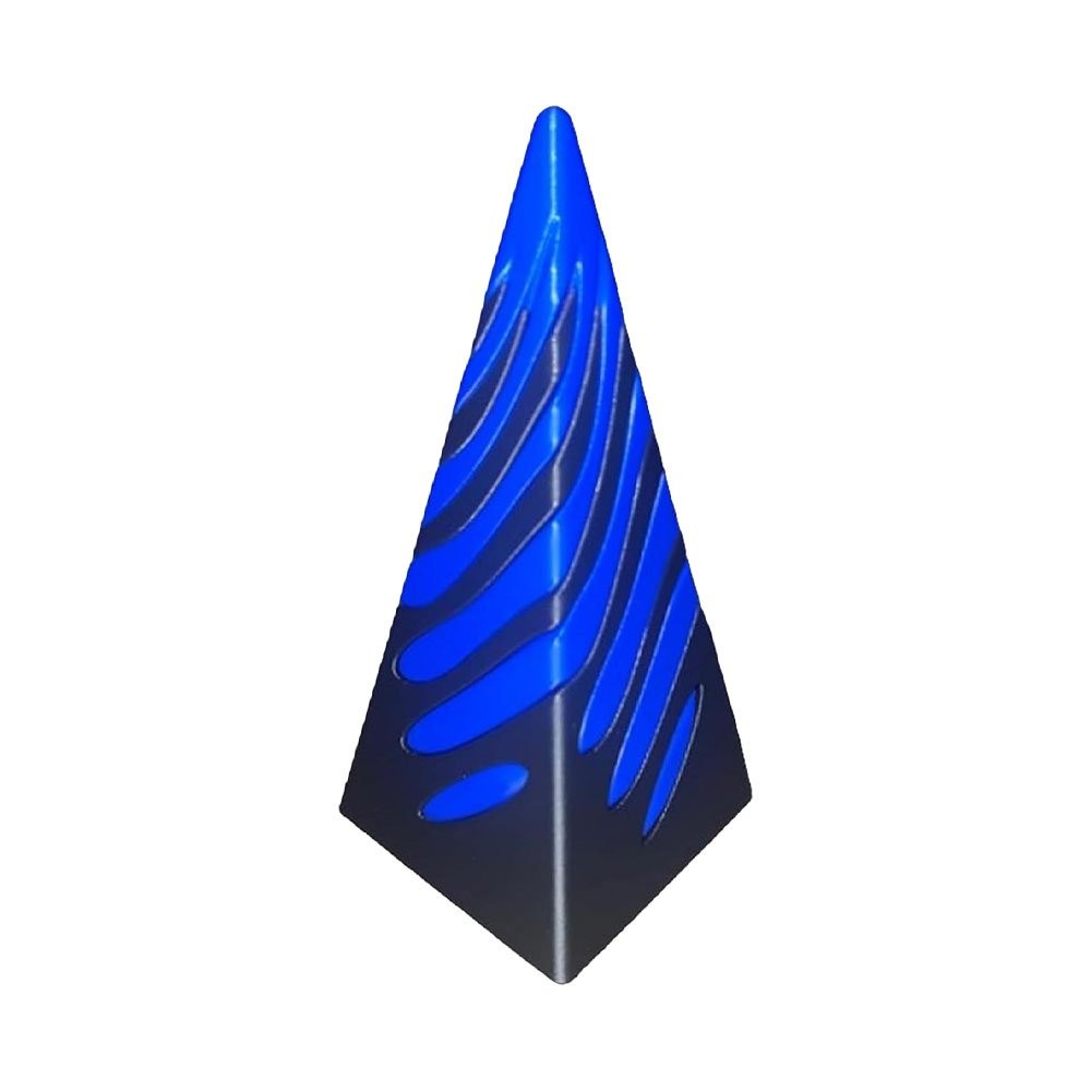 3D Impossible Pyramid Passthrough Sculpture Ancient Art Building Model JQ