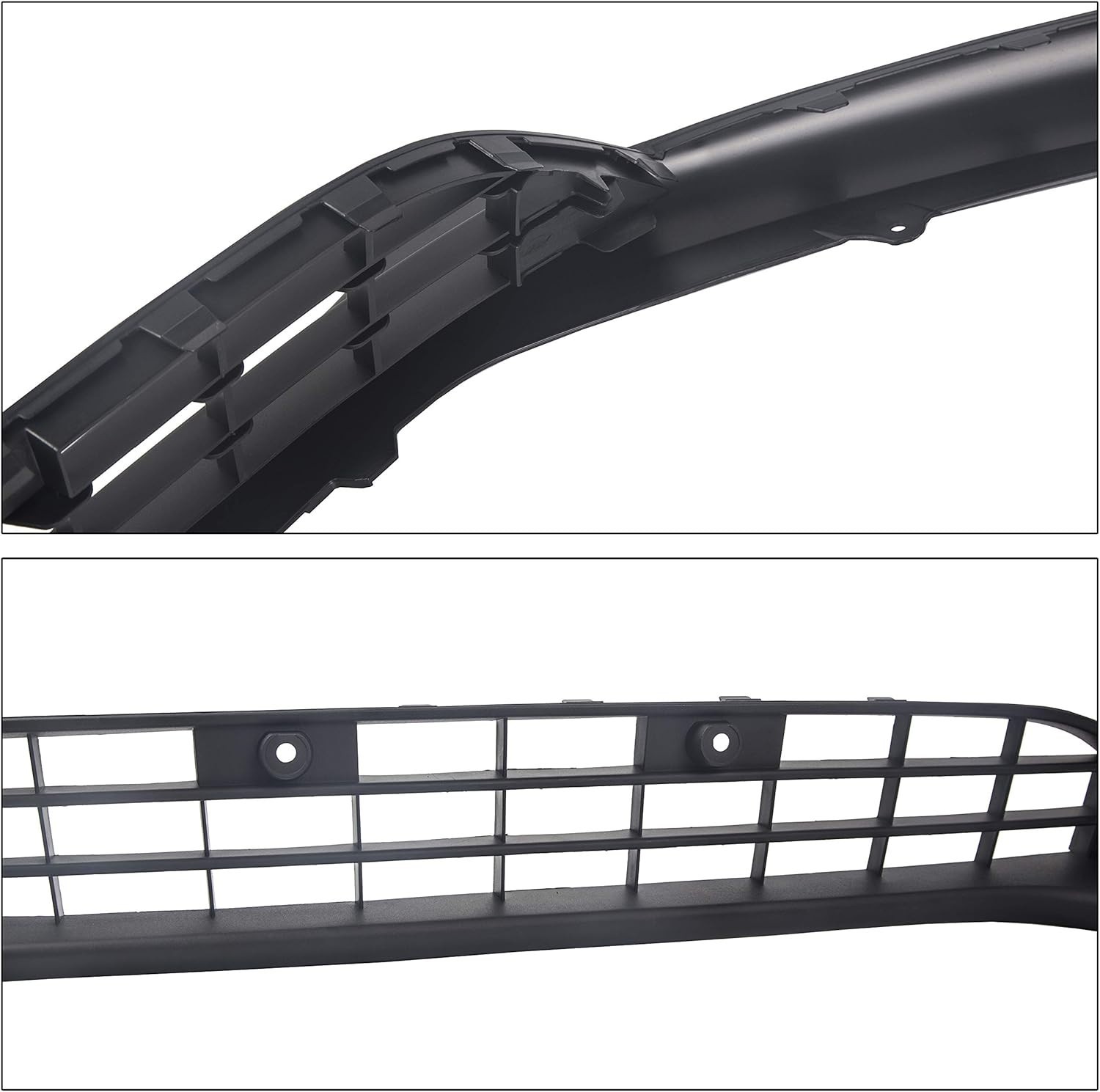 Front Bumper Valance Lower Grill Compatible with 2015-2018 Ford Focus W/O