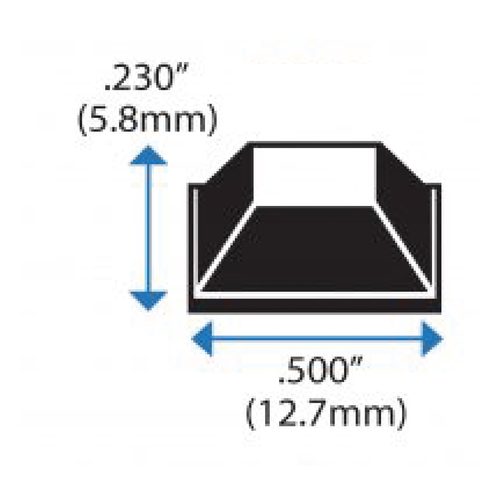 Black Rubber Feet (50 Pack) Self Stick Bumper Pads – Made in USA – Adhesive