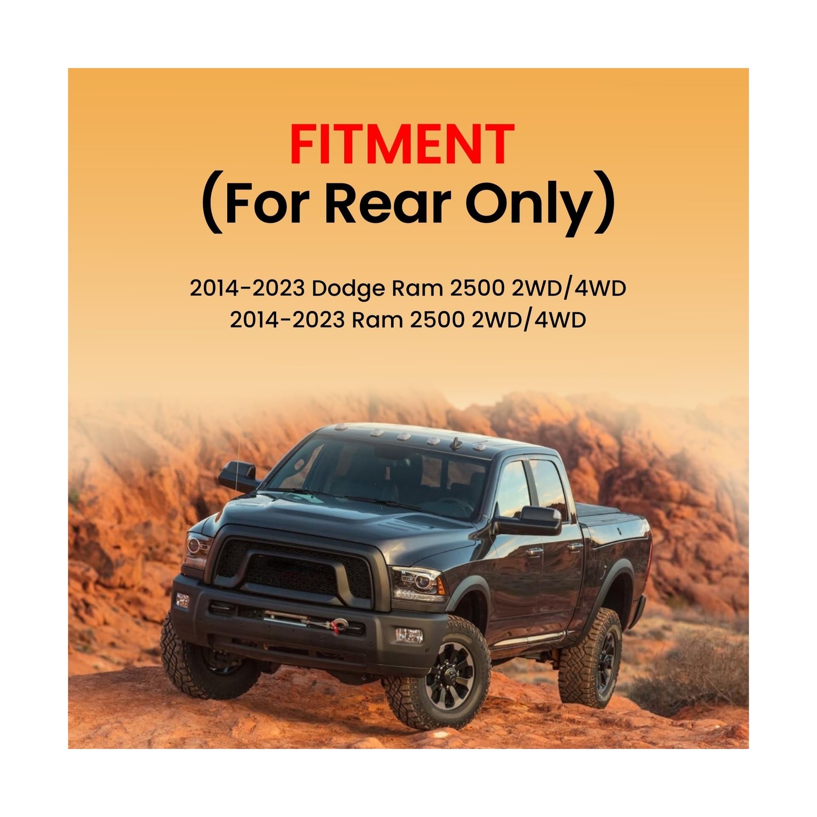 MILLISEC Air Spring Bags Suspension Kit Compatible with 2014-2023 Dodge Ram 2…