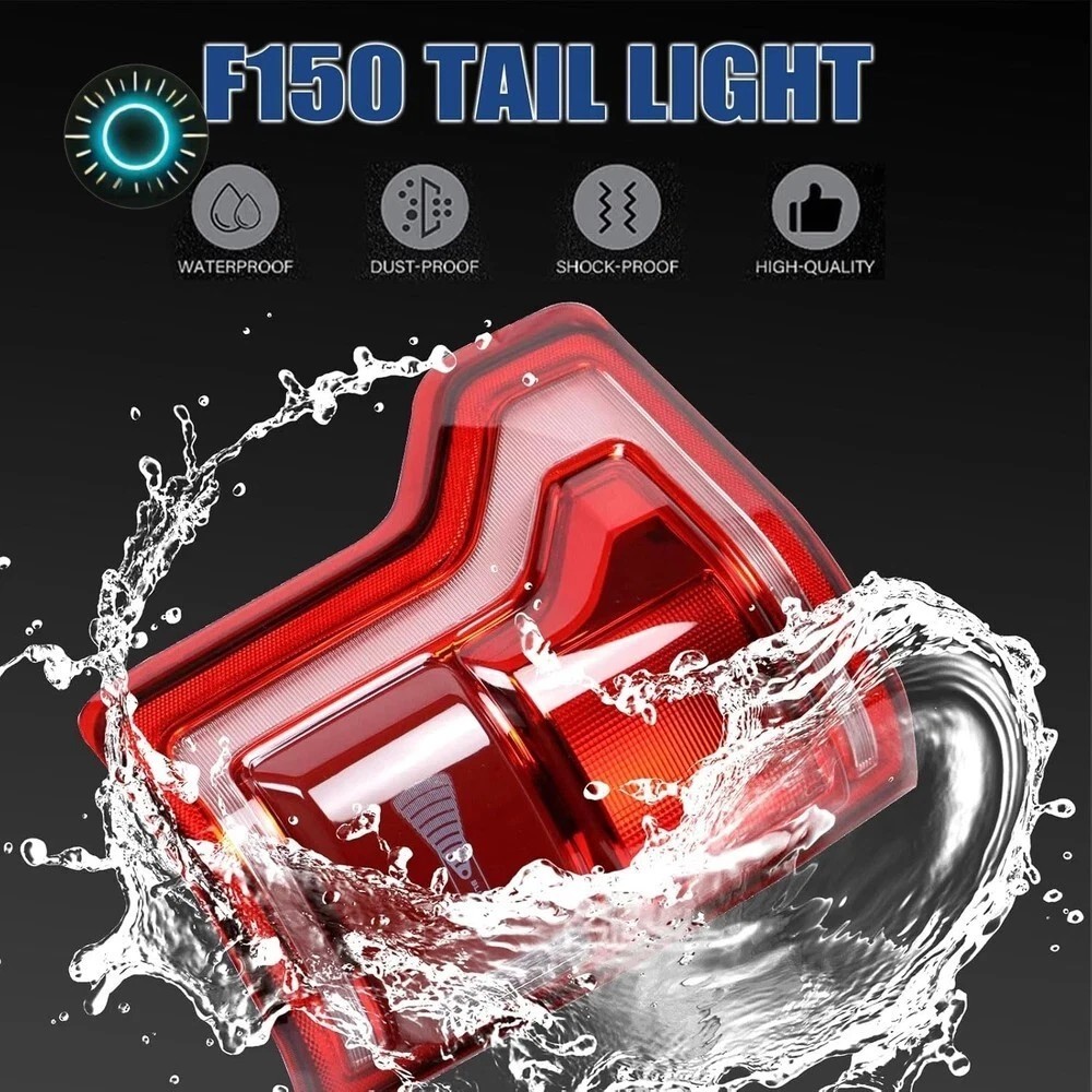 15-17 Ford F150 HL3Z13405D Conjunto de luz trasera izquierda del lado conductor