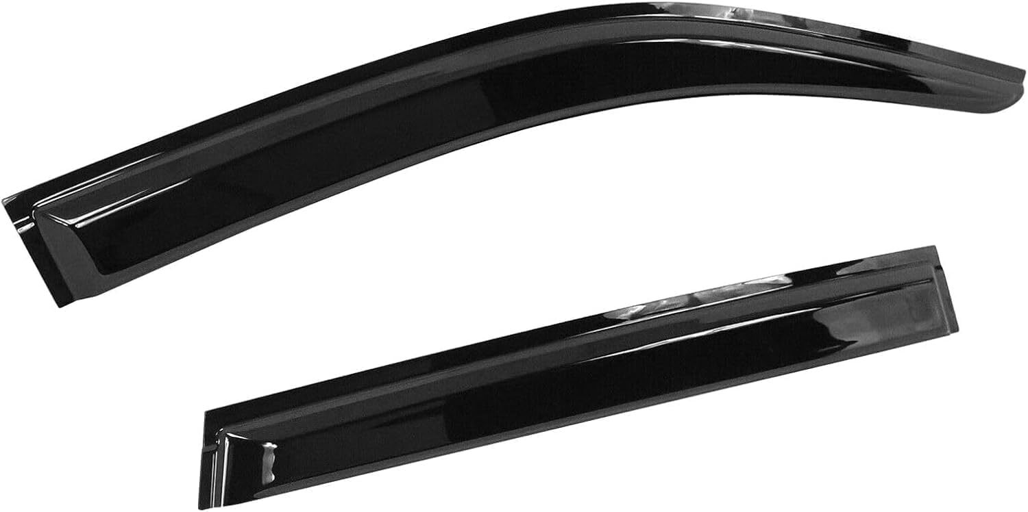 Tape-On Side Rain Guards Suitable for 2021-2024 Volkswagen Taos, Vent Window