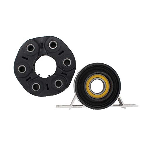 NewYall Driveshaft Flex Disc Joint and Center Support Bearing for BMW 318ti