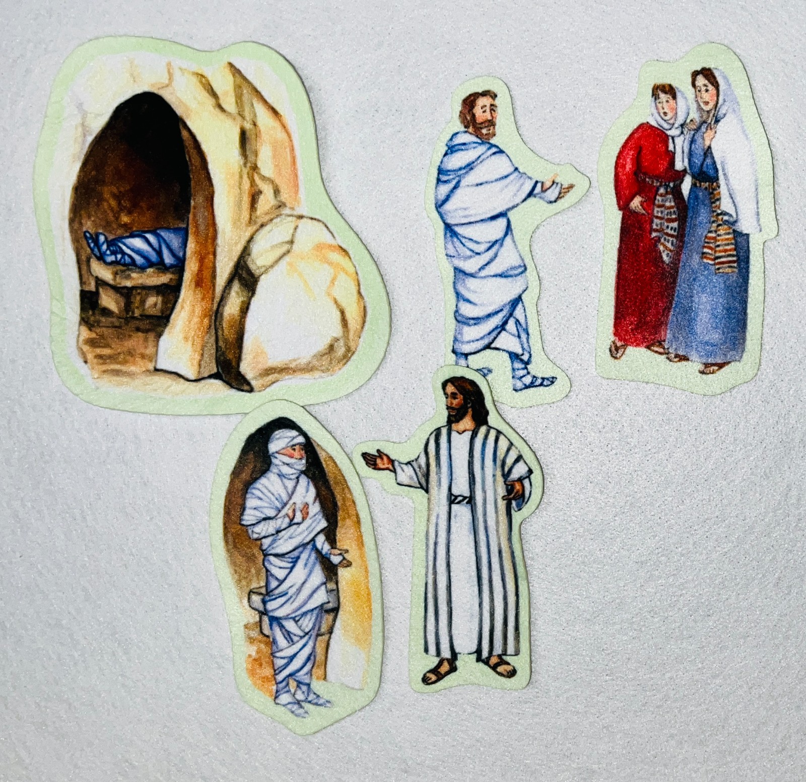 Miracles Jesus Bible Felt Figures For Flannel Board Stories Life New Testament