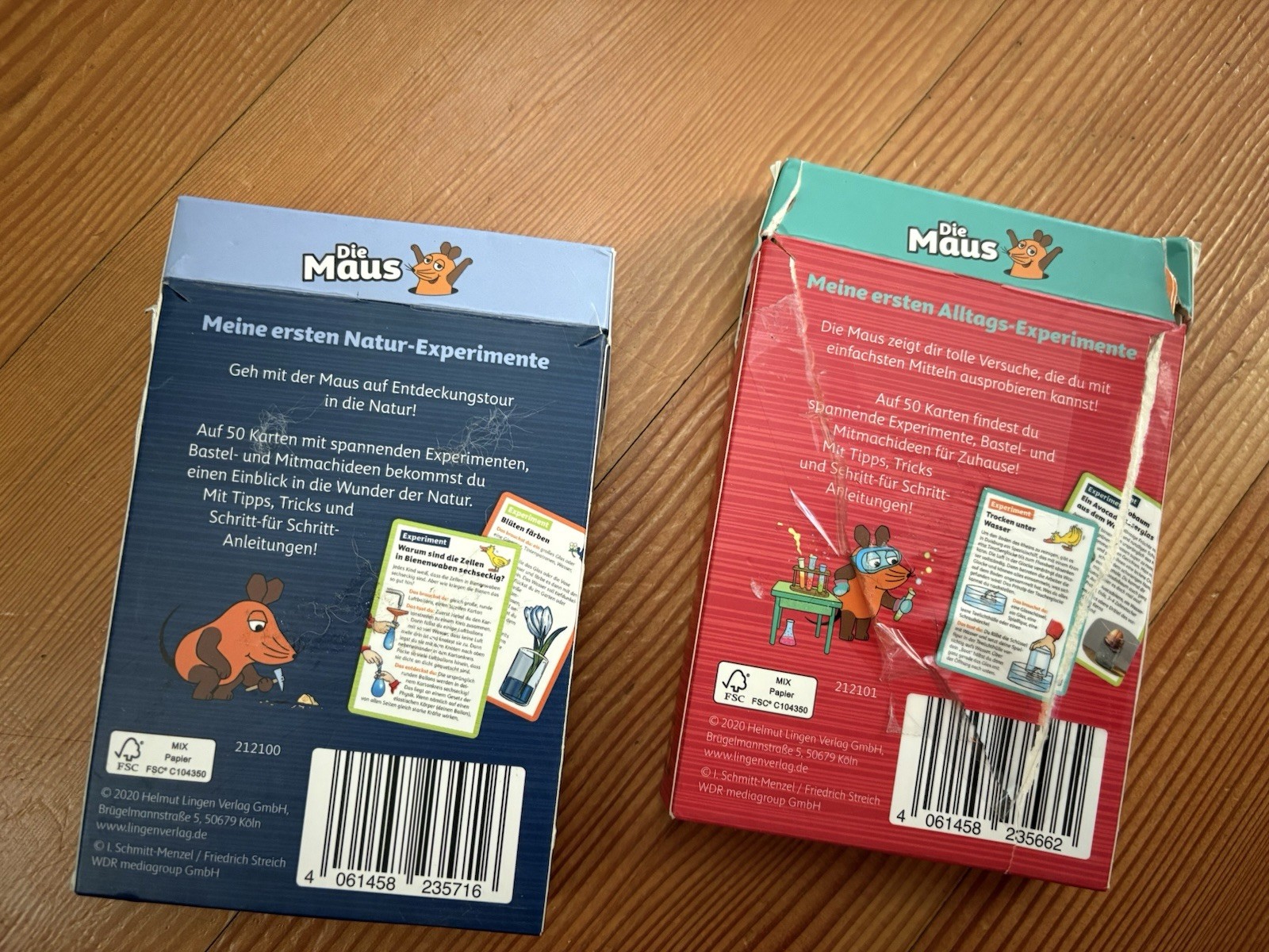 Die Maus “Probier’s Aus!” Activity & Craft Cards For Kids 5+ In German Language