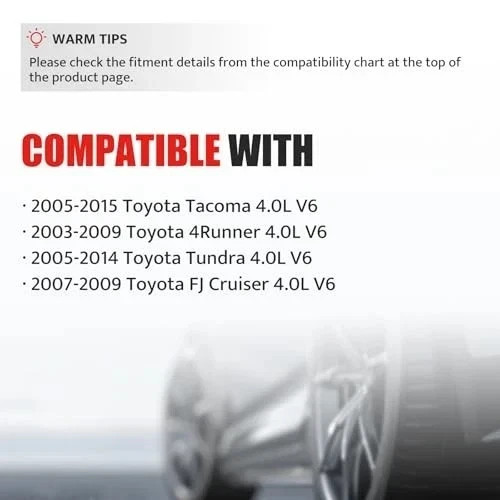 Ignition Coil Packs and Spark Plugs fit for V6 4.0 4.0L 05-15 Toyota Tacoma,
