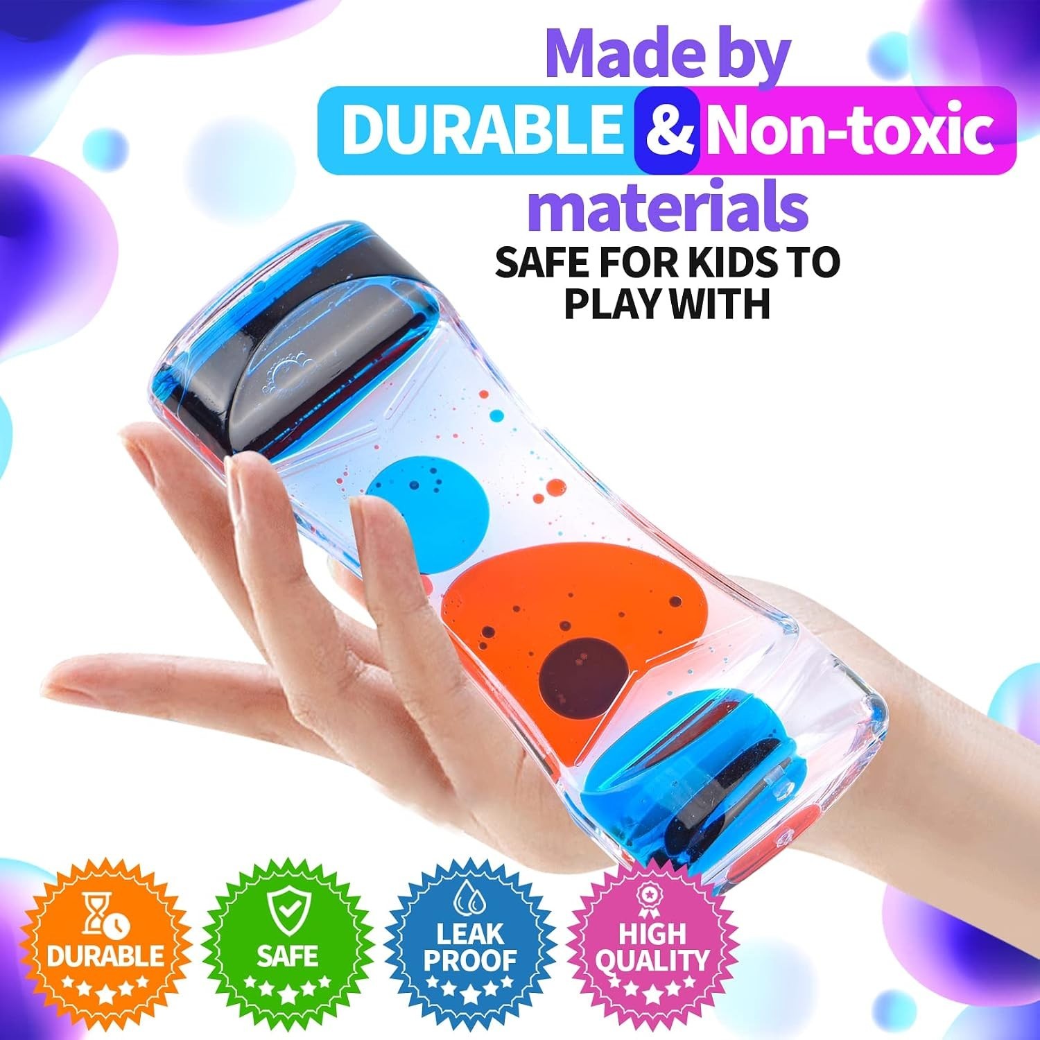Easter Basket Fillers – Liquid Motion Bubblers 10 Pack