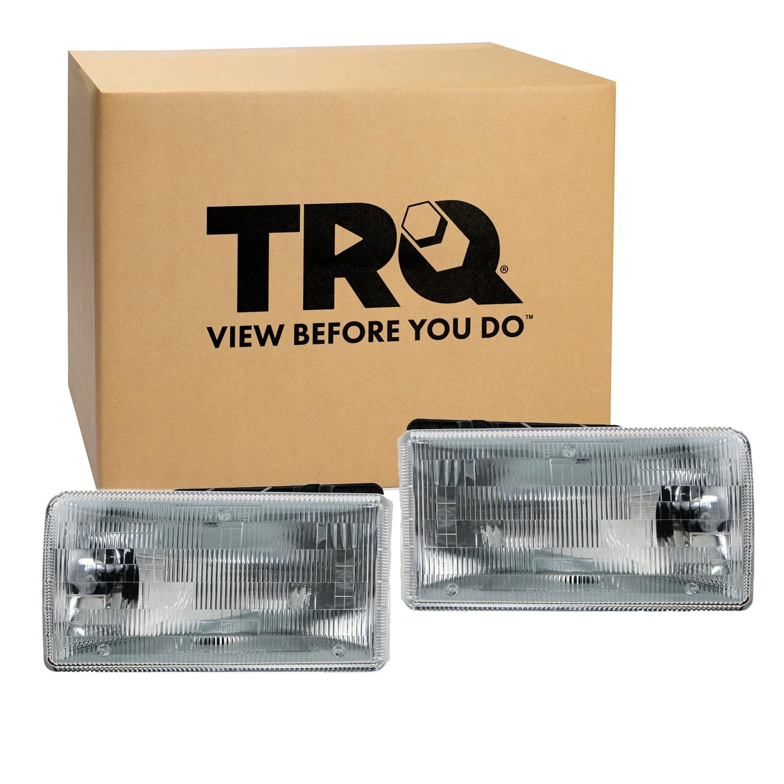 Dodge Dakota Headlight Assembly Kit Driver Passenger Side 1991-96 2 Piece Set