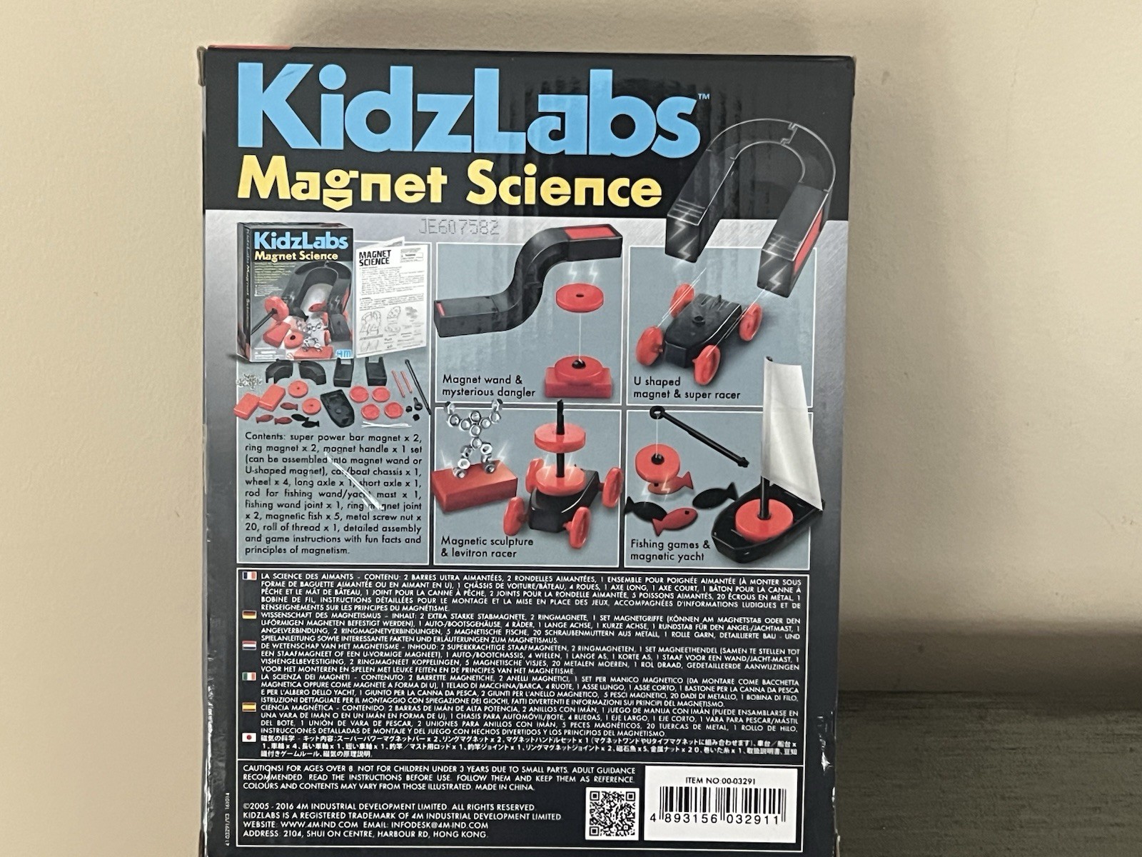 Kidz Labs Magnet Science Kit 4M New