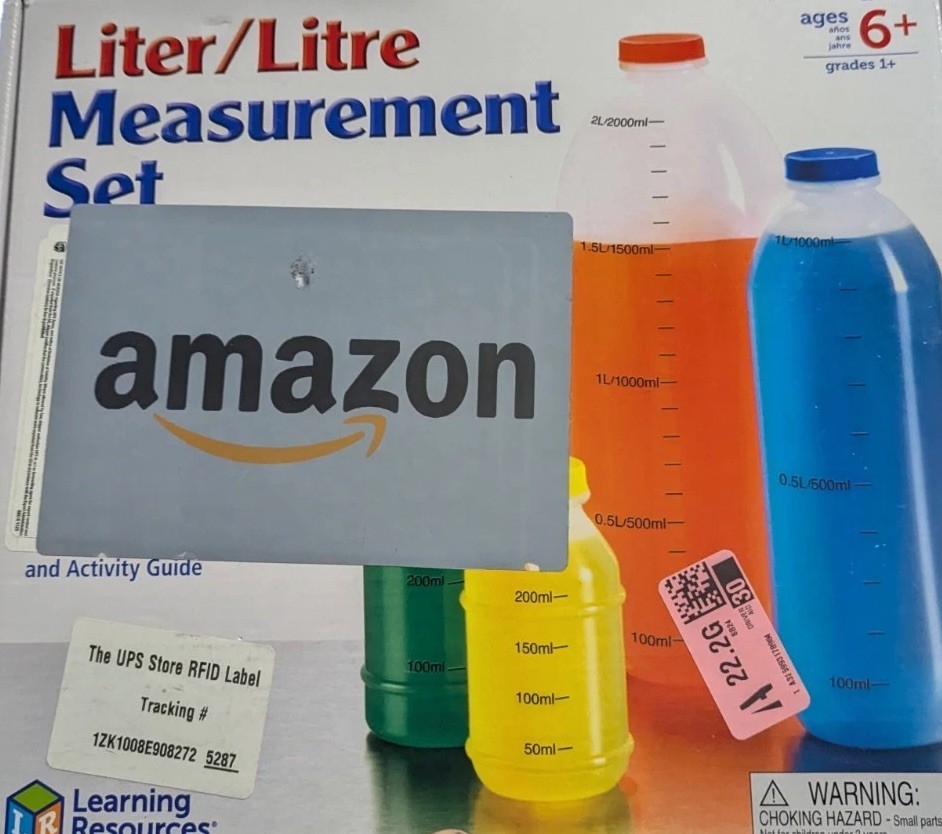 Learning Resources Liter Measurement Set