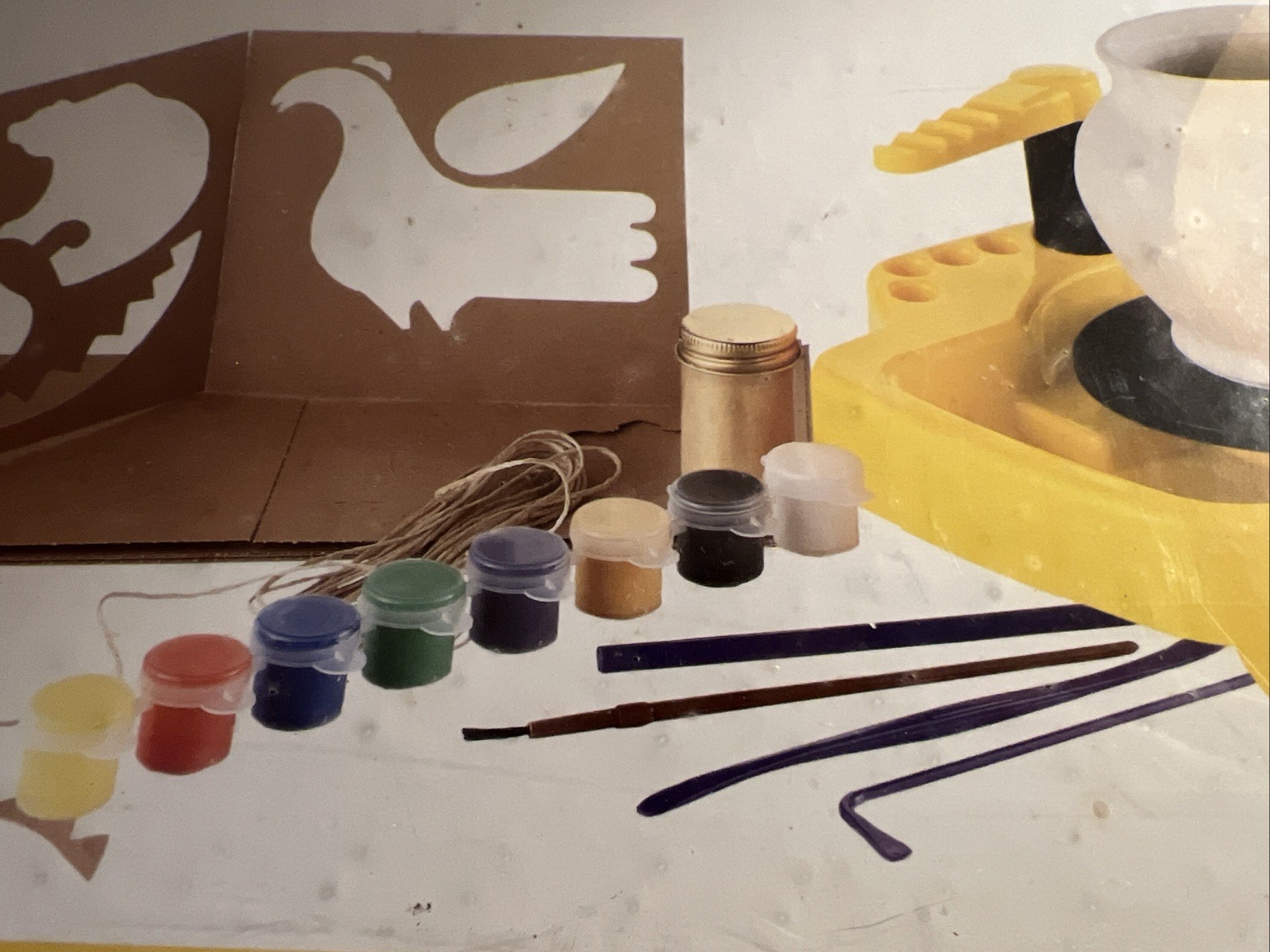 National Geographic Motorized Egyptian Pottery Wheel Art Toy Throw Clay