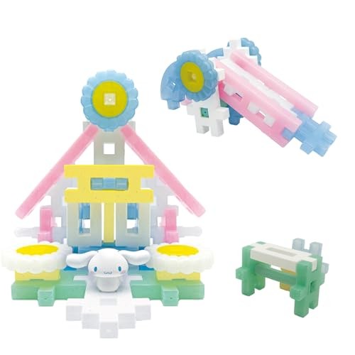 Gakken New Block Cinnamoroll Outing Bag Set 37pcs Figure Sanrio