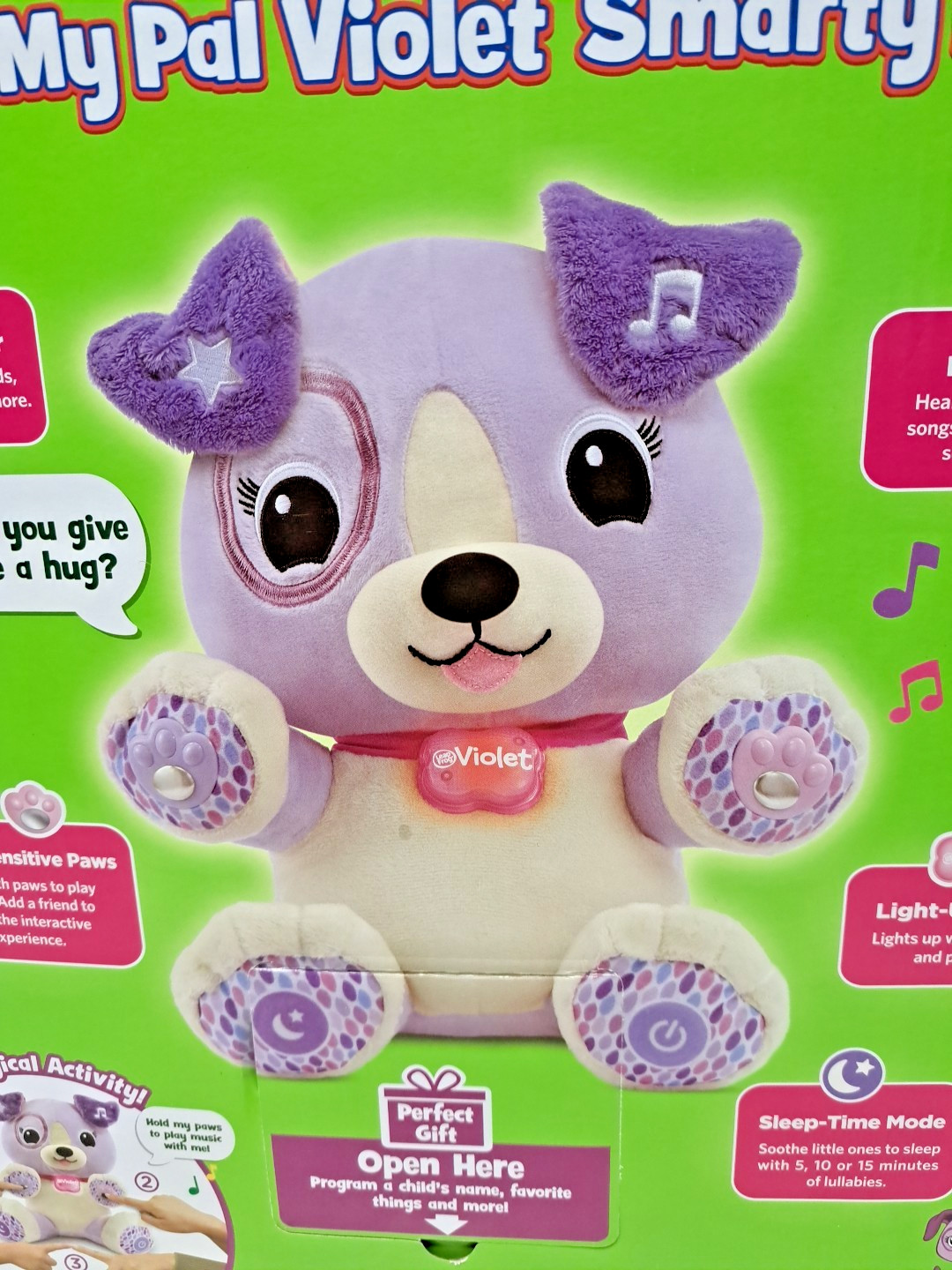 New LeapFrog My Pal Violet Smarty Paws – 40+ Songs & Phrases – Interactive Plush