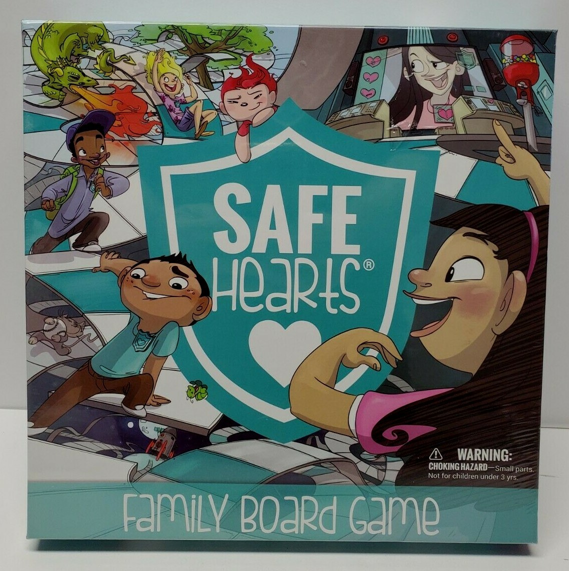 Safe Hearts Family Board Game Safety Awareness Education Damsel In Defense NEW