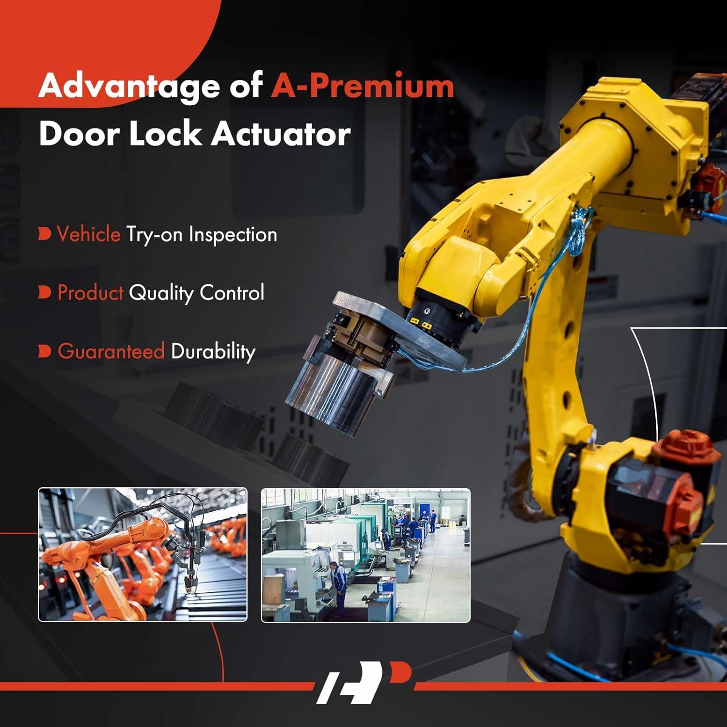A-Premium Door Latch Lock Actuator Compatible with Honda Vehicles – Pilot 2009 2