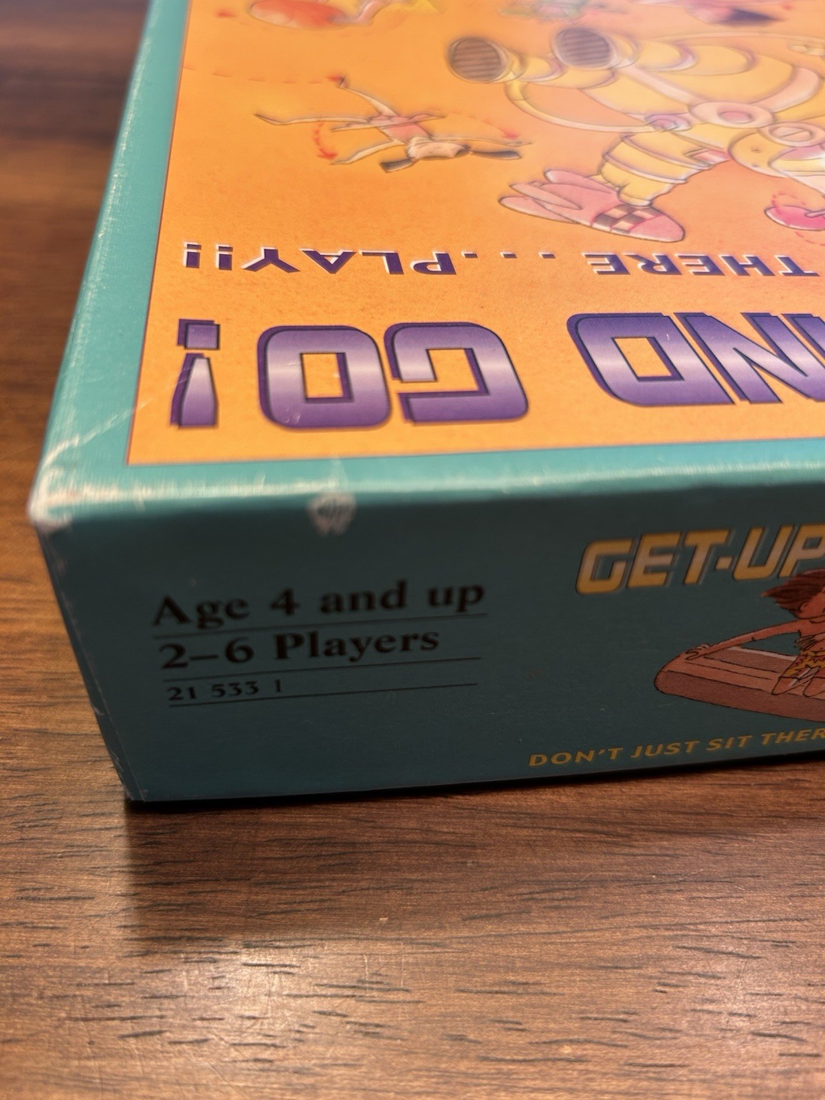 GET UP AND GO! Don’t Just Sit There…Play!! Vintage Game By RAVENSBURGER **