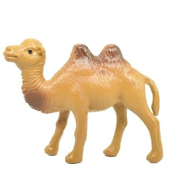 Camel, Bactrian, Plastic Toy Animal, Kids Gift, Realistic Figure, 2.75″ F3548