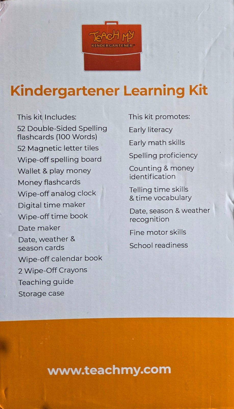 Teach My: Kindergartener Learning Kit Toddler 6mo+