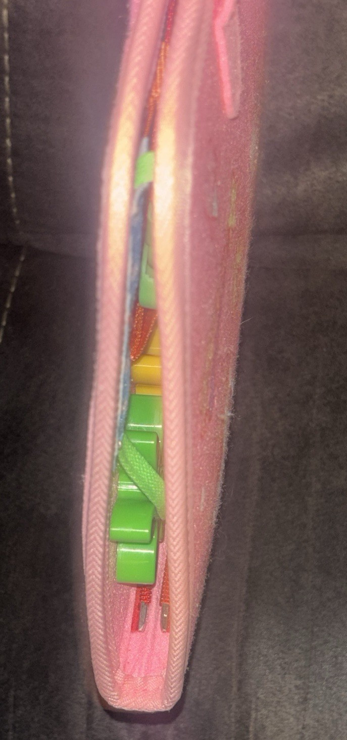 Montessori Busy Board Toddler Activity Bag Sensory Busy Toy Quiet Book Travel