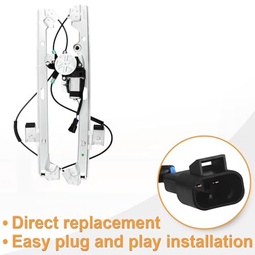 Front Driver Passenger Side Power Window Regulator w/Motor for 1999 2000 2001