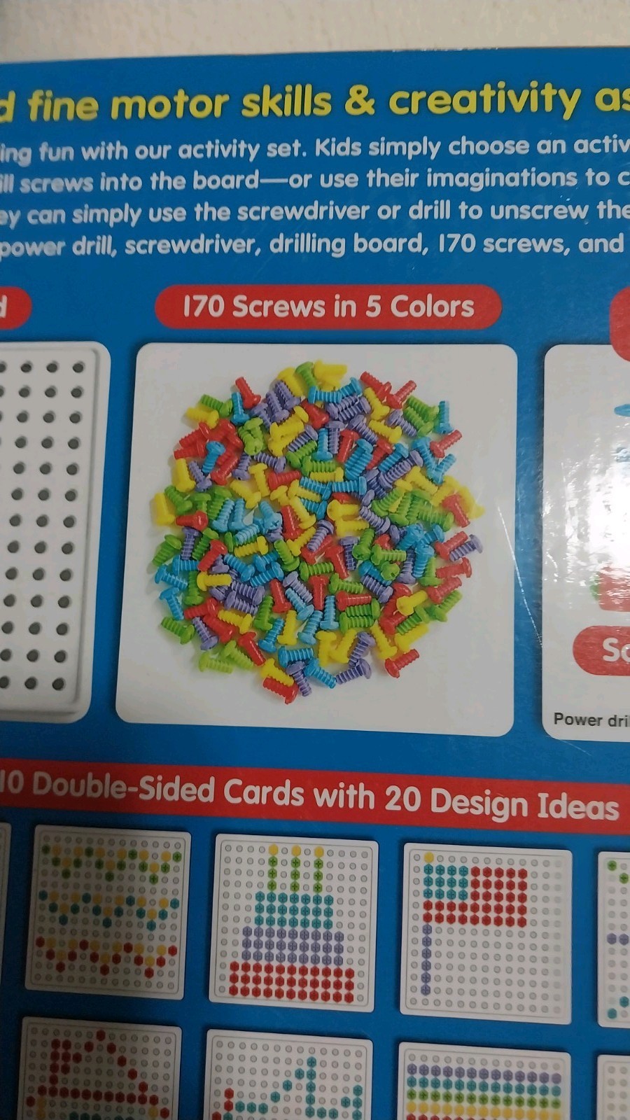 Create & Design Lakeshore Drill Kit + Play Go Set of Vehicles- parts for both