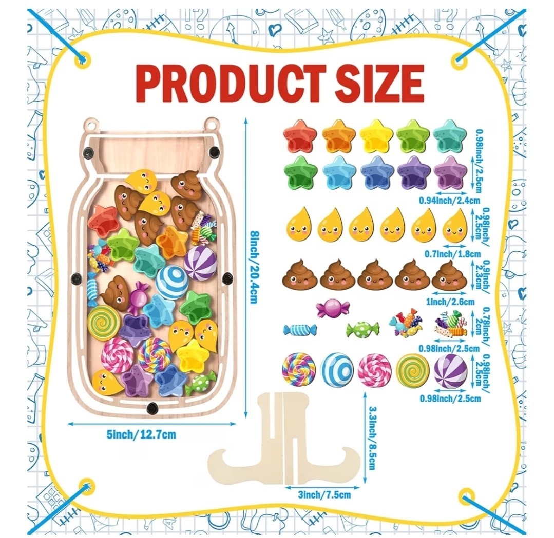Reward Jar Set Kids Positive Reinforcement Reward Based Behavior Modification