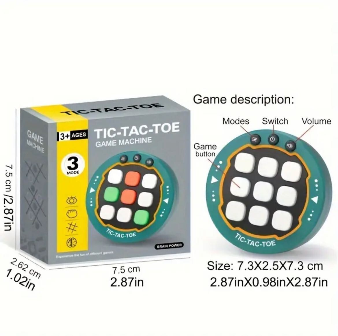 electronic tic-tac-toe game