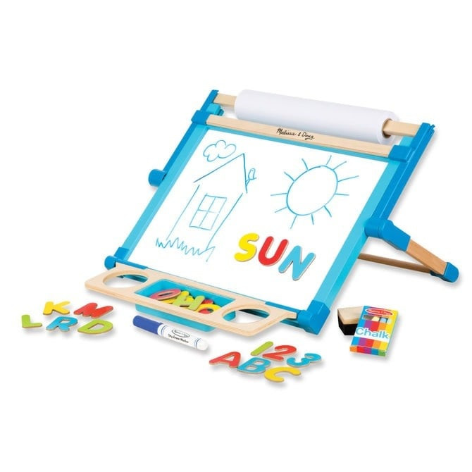 MD2790 DOUBLE-SIDED MAGNETIC TABLETOP EASEL