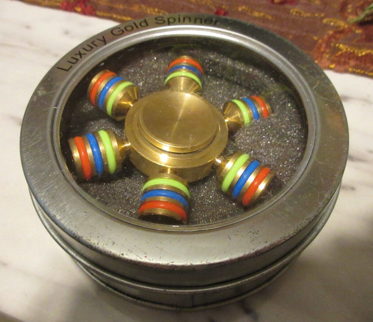 Metal Fidget Spinner Toy Hand Spinner Perfect for Anxiety & Stress Relief