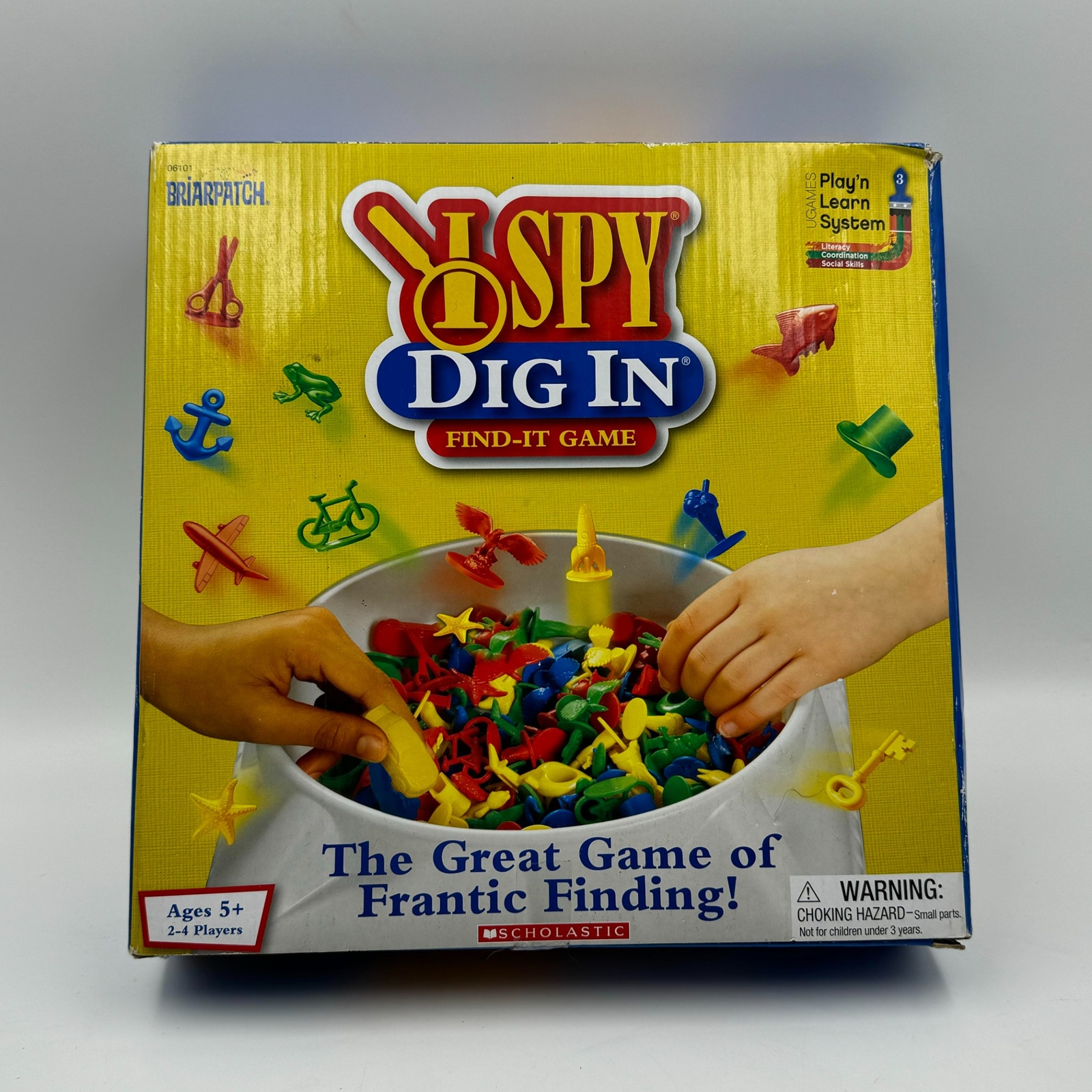 Briarpatch I Spy Dig In Find It Game,128 Objects, Fun Learning Activity for Kids