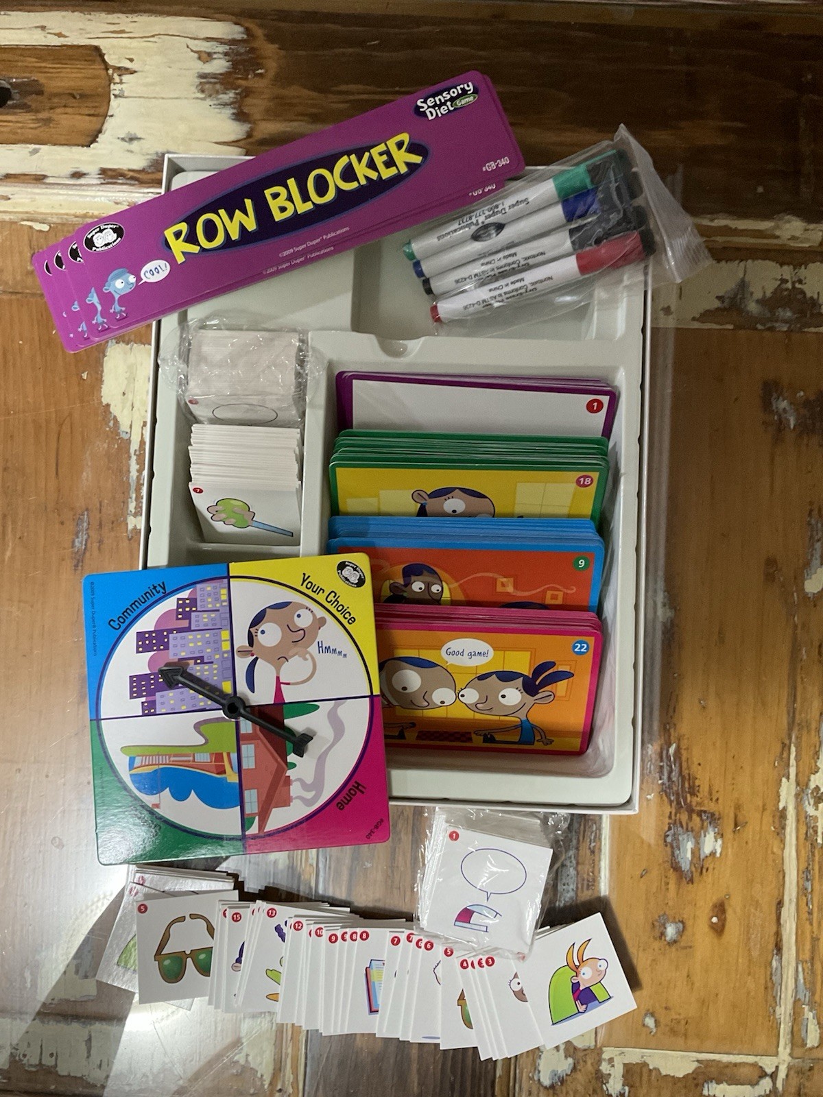 Super Duper Sensory Diet BINGO and BOOK bundle ——FREE SHIPPING