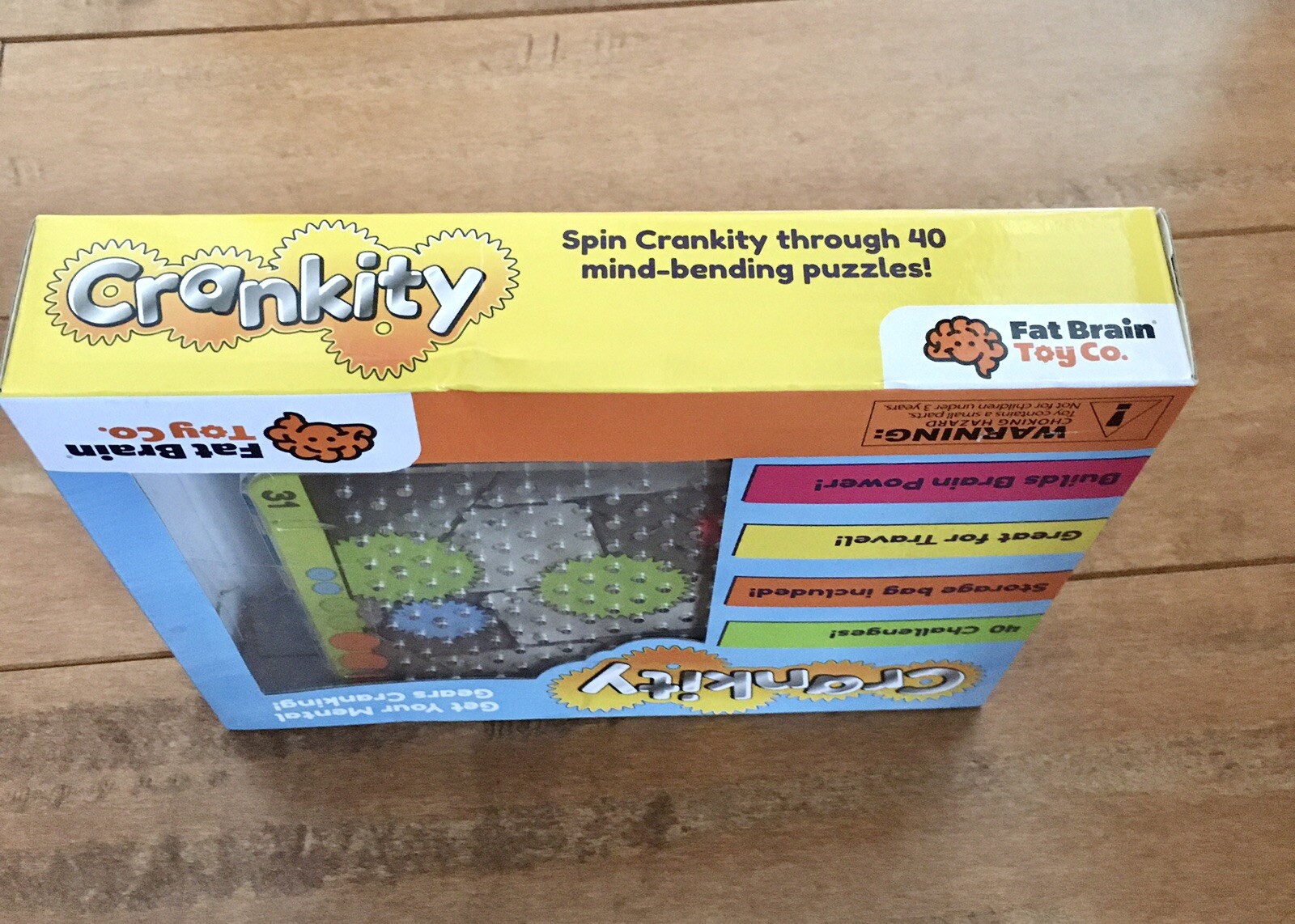 Toys Crankity Brainteaser Fat Brain 2156440