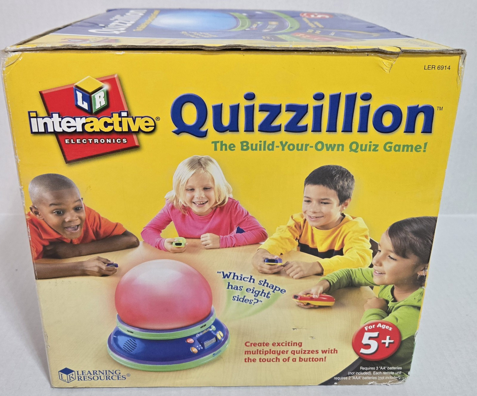Learning Resources Quizzillion: The Build-Your-Own Quiz Game! New Open Box