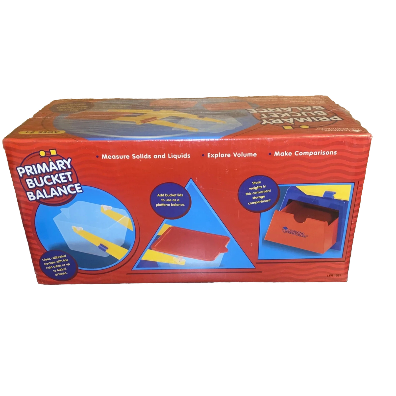 Learning Resources Primary Bucket Balance For Exploring Basic Measurement Ideas